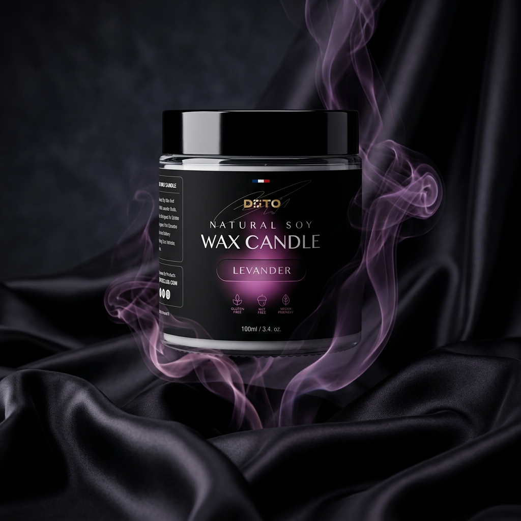 DOTO® - Natural Soy Wax Candle, Lavender