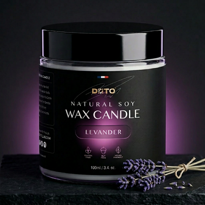 DOTO® - Natural Soy Wax Candle, Lavender