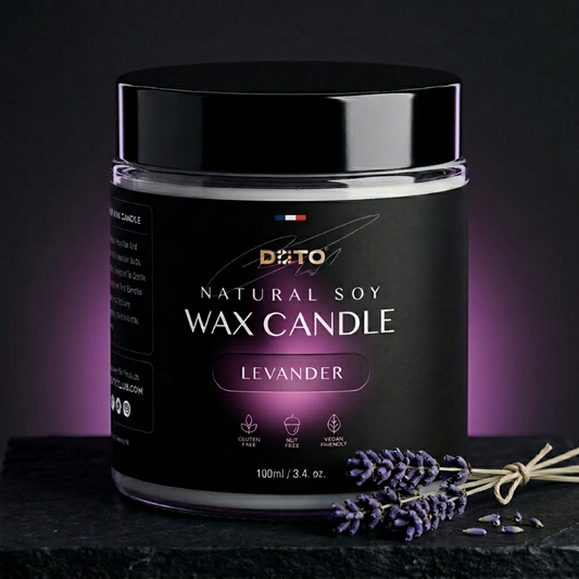 DOTO® - Natural Soy Wax Candle, Lavender