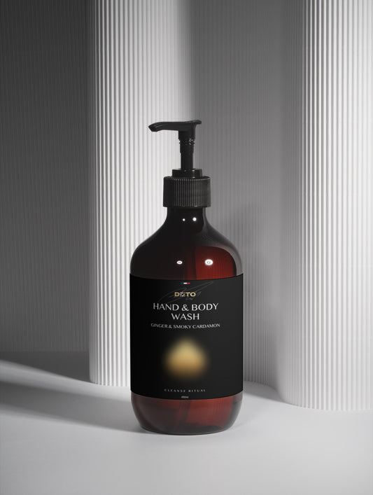 Hand & Body Wash, Ginger & Smoky Cardamom