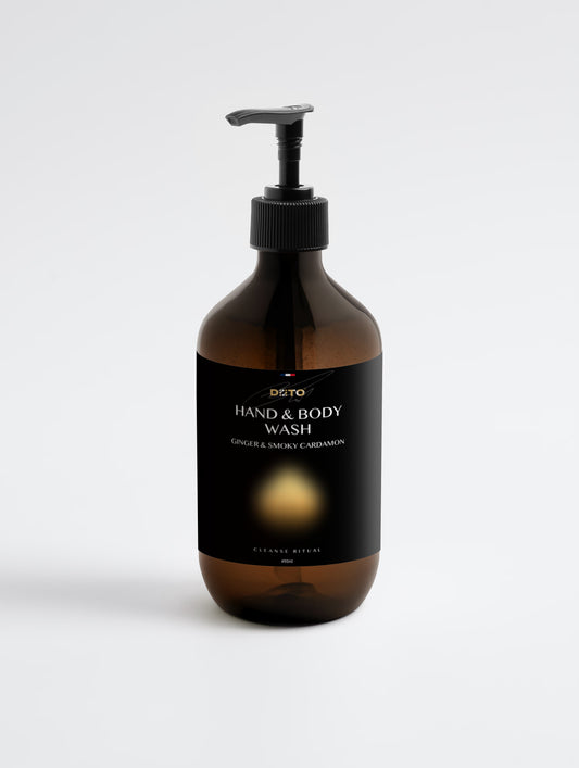 Hand & Body Wash, Ginger & Smoky Cardamom